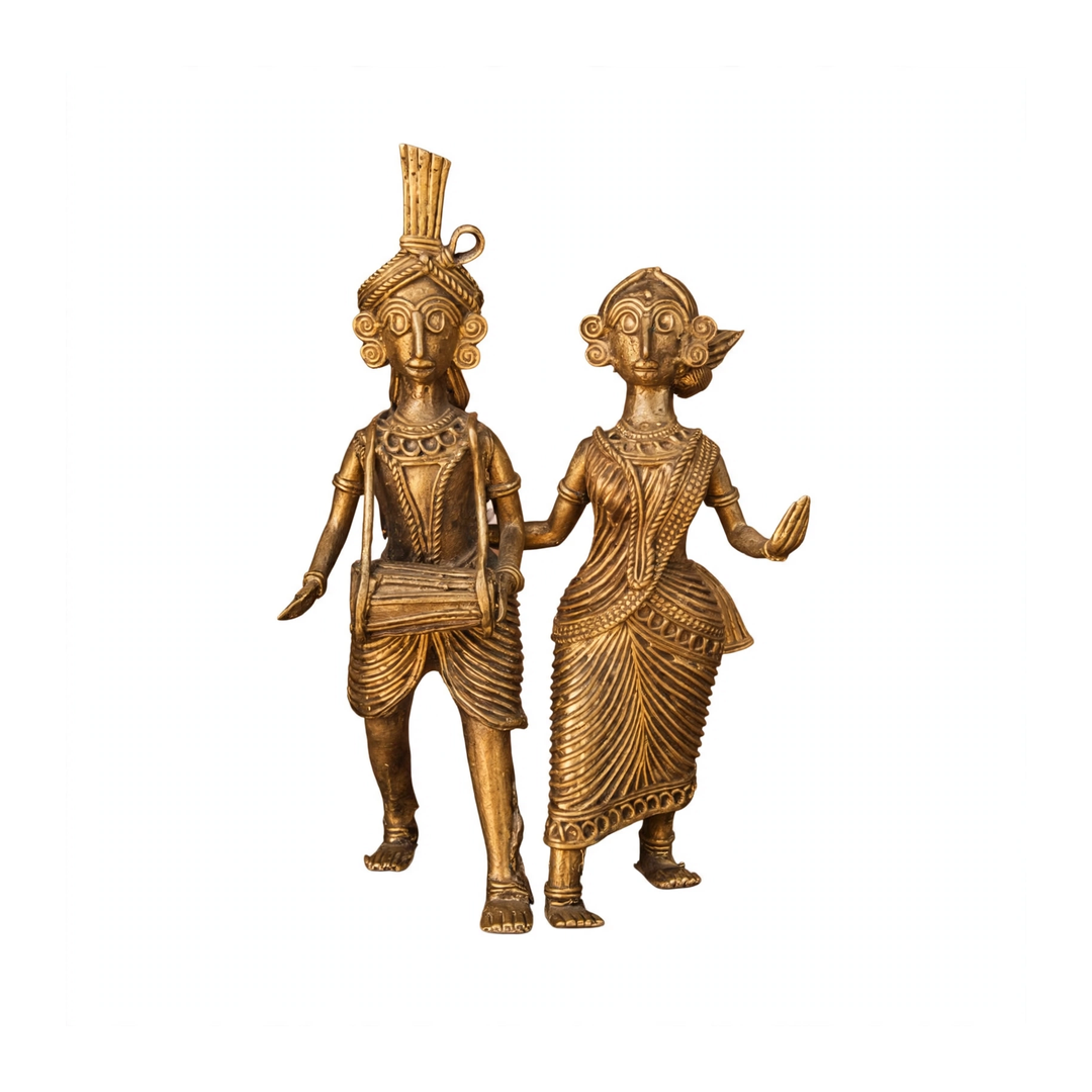 Dhokra Tribal Musician Couple